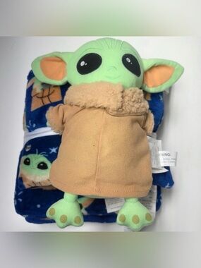 Star Wars Grogu (Baby Yoda) Plush Companion, 3 pieces NWT
